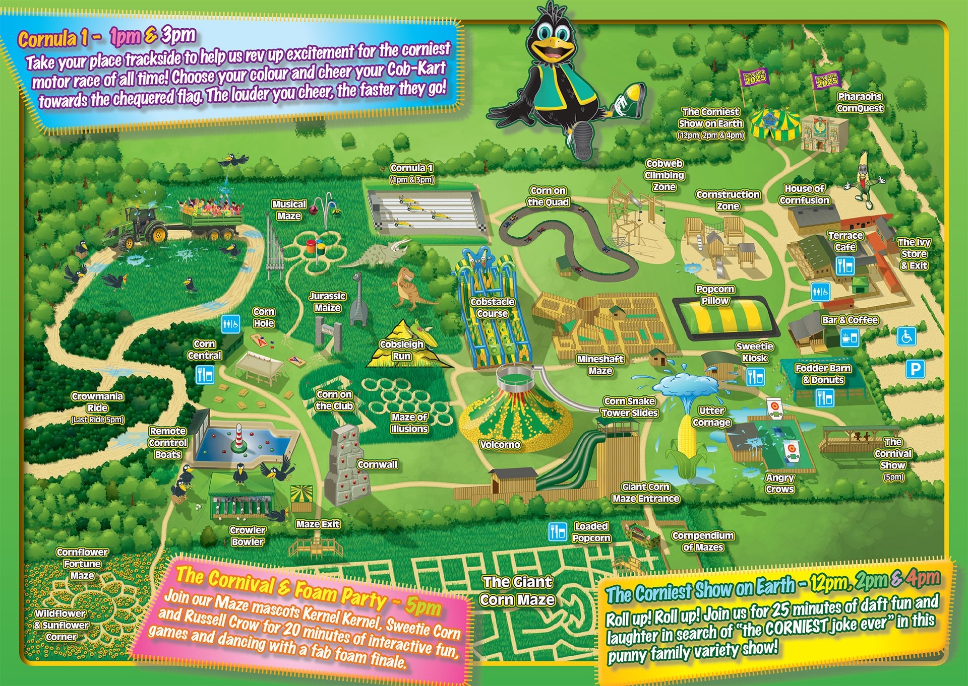 York Maze Map 2025 